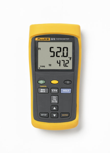 Fluke 52-2 60Hz Dual Input Digital Thermometer